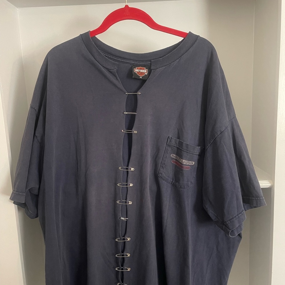 Oversized vintage Harley Davison shirt from Iamkoko.la
